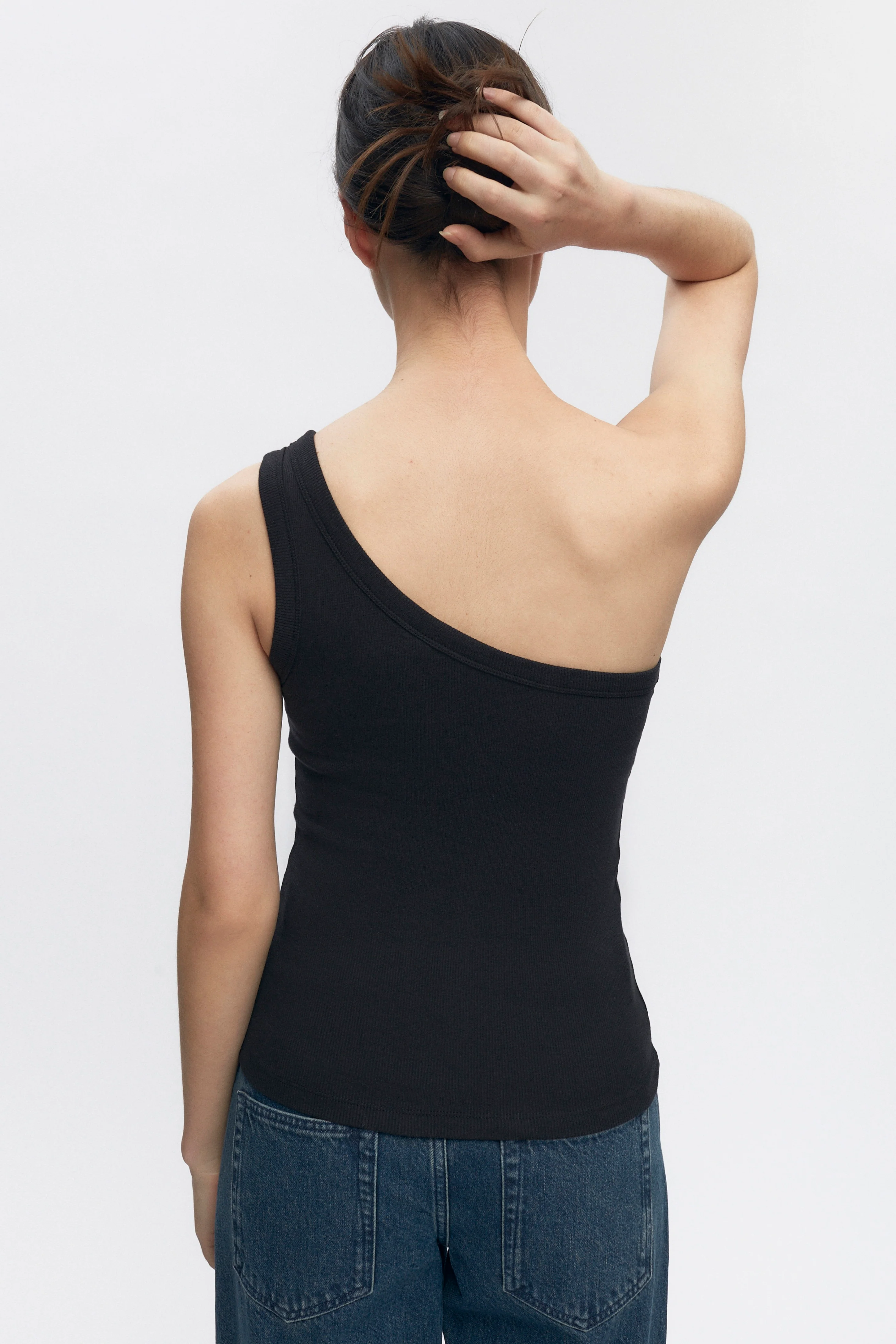 Women's Mariam Tank in Black - Image 3