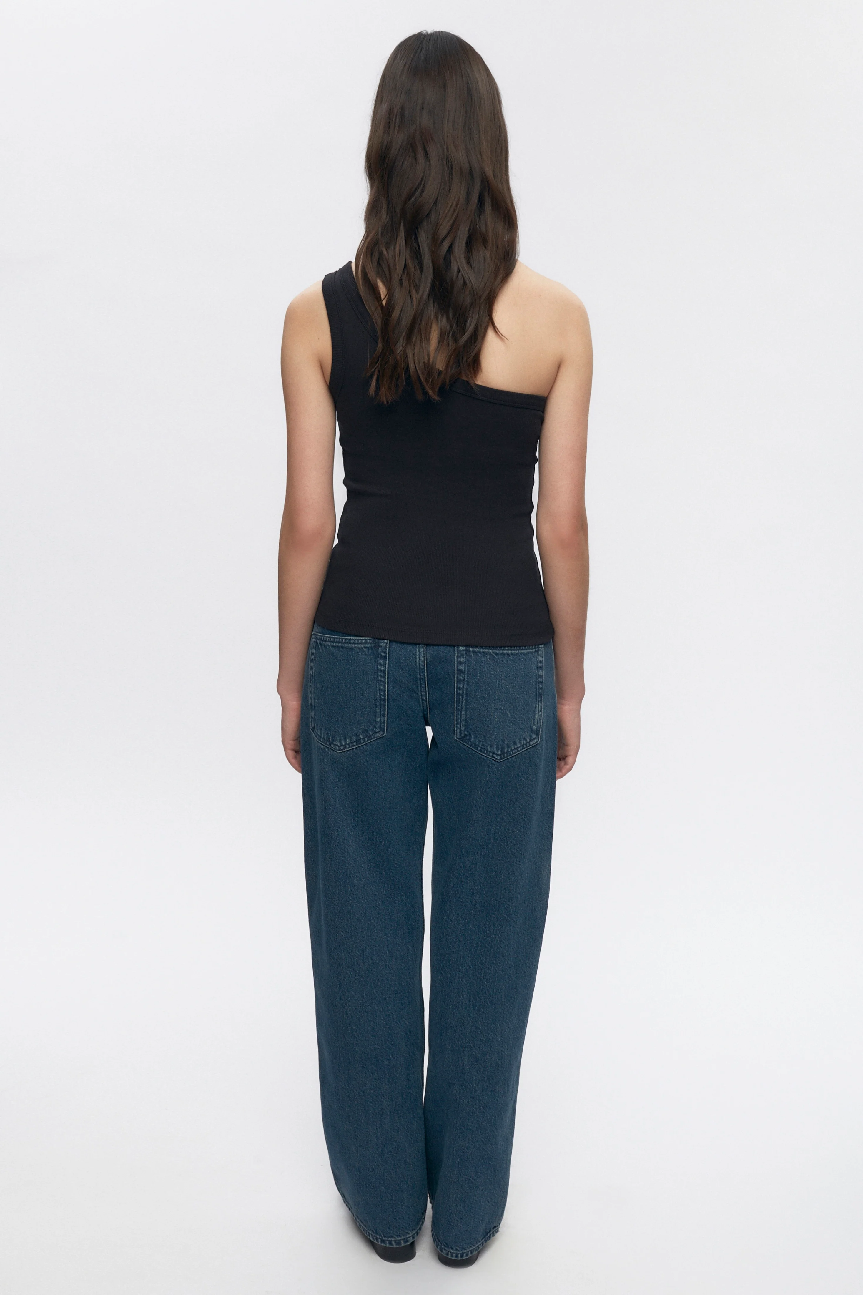 Women's Mariam Tank in Black - Image 4