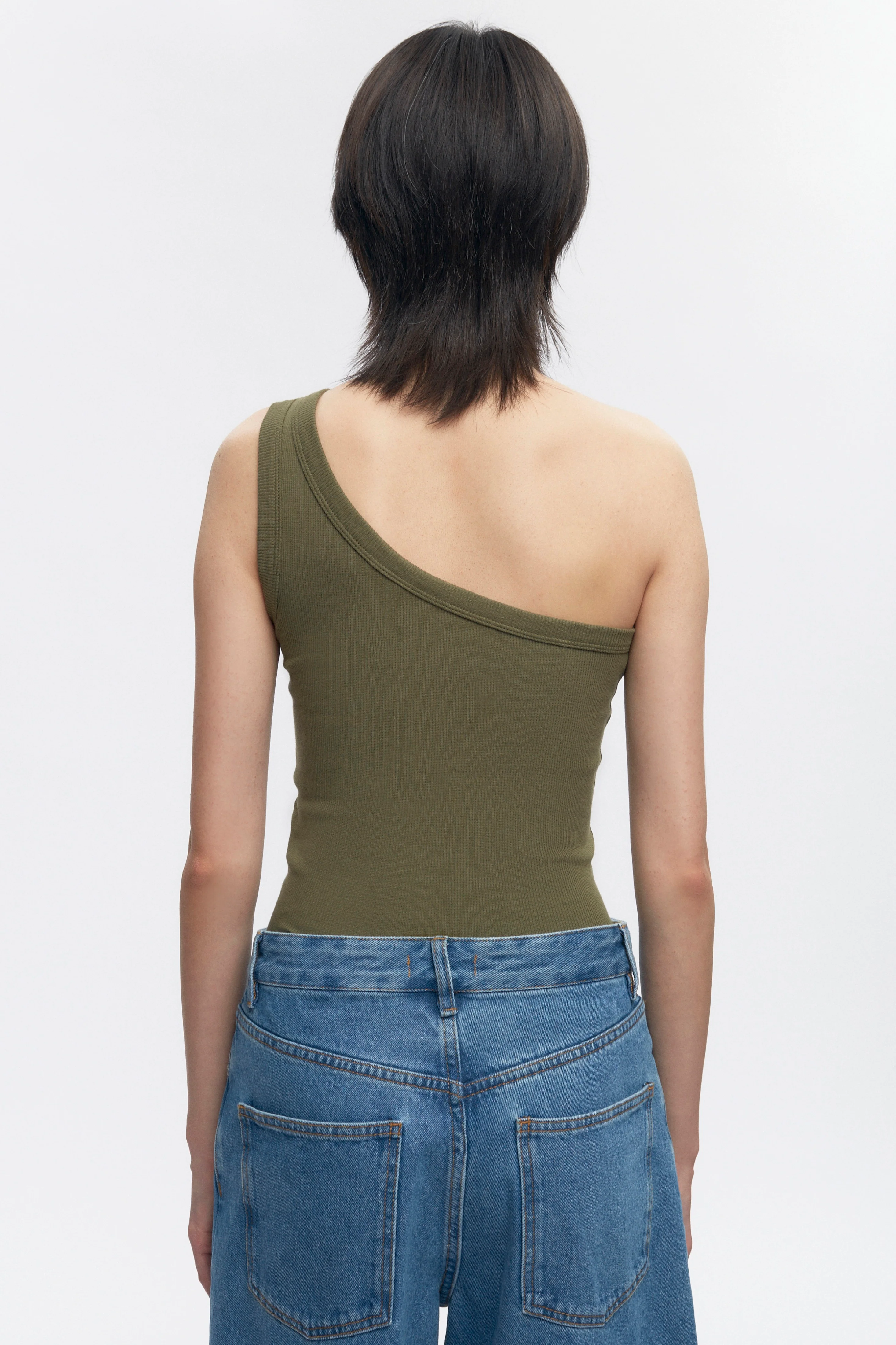 Women's Mariam Tank in Olive - Image 4