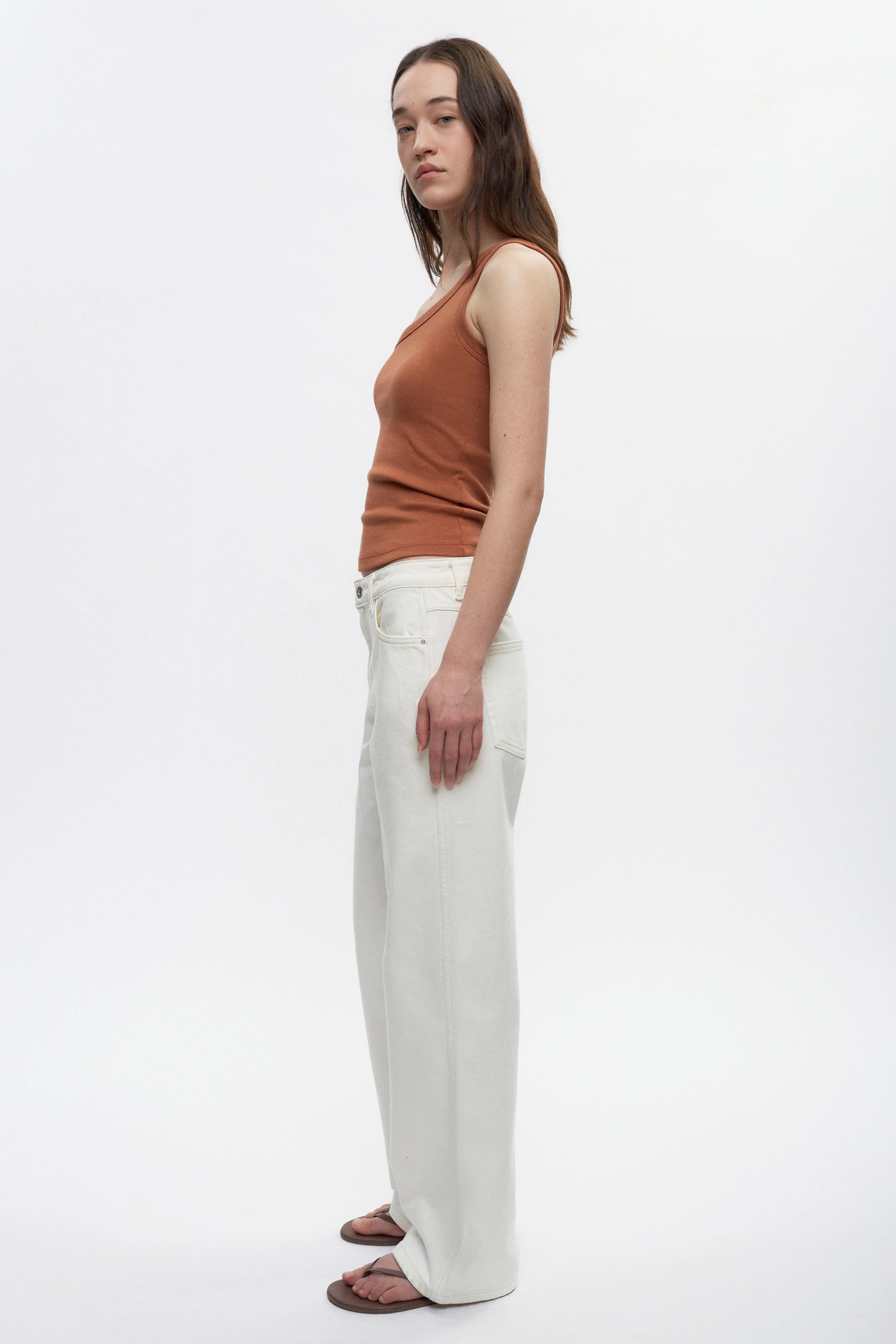 Women's Mariam Tank in Sienna - Image 5