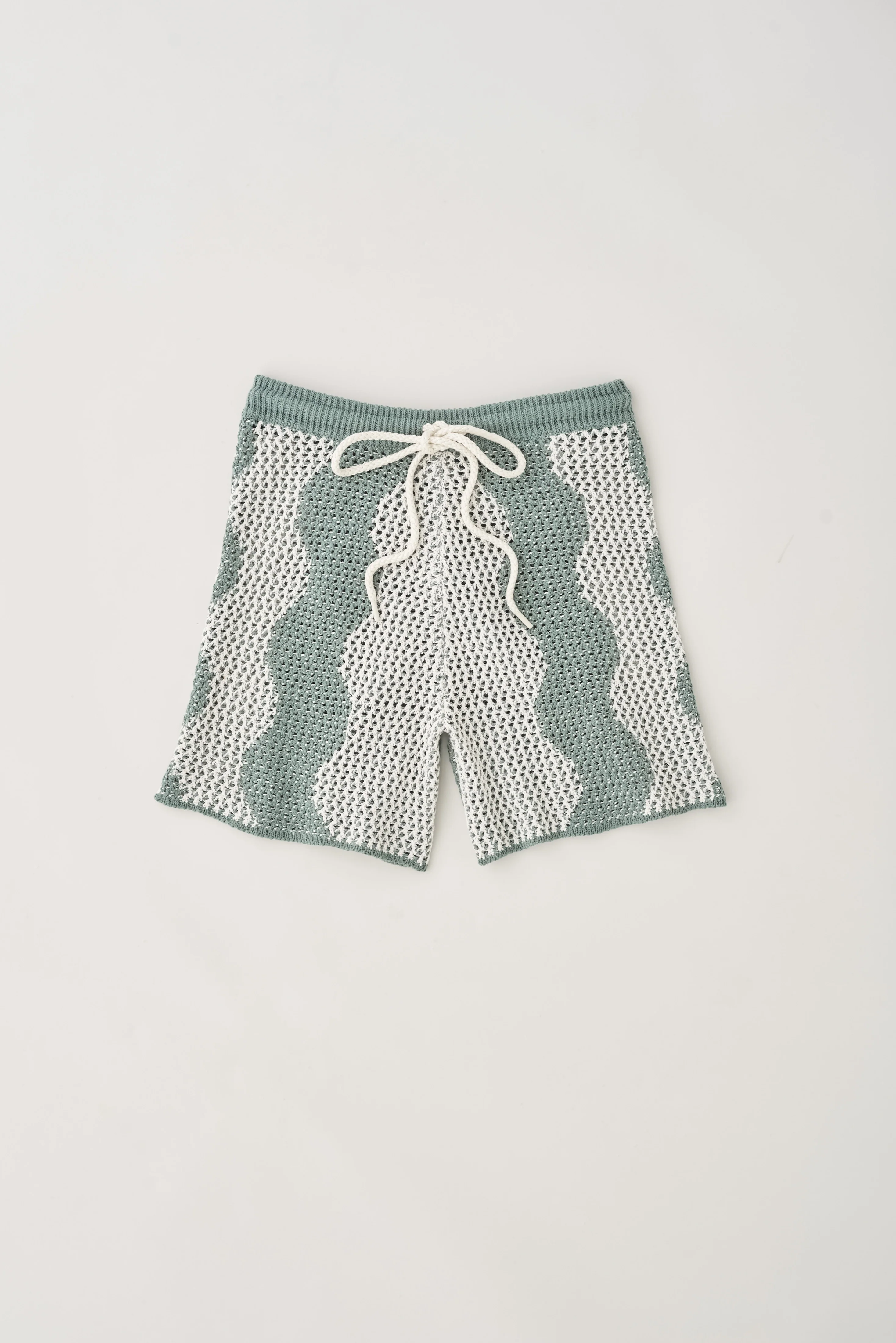 Women's Masrah Knit Short in Farrow/Marshmallow - Image 6