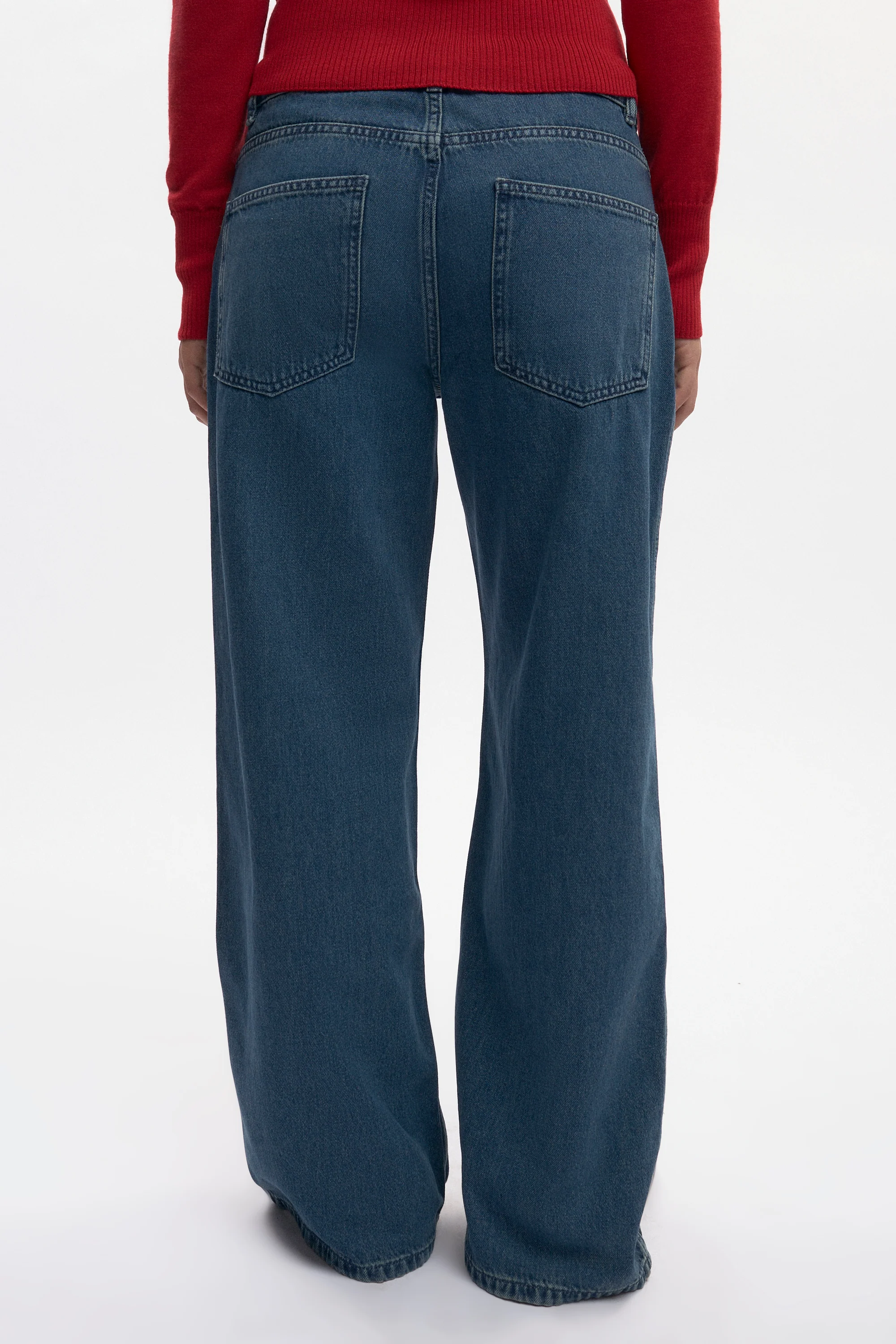 Women's Nahla Denim  in Mid Wash - Image 4