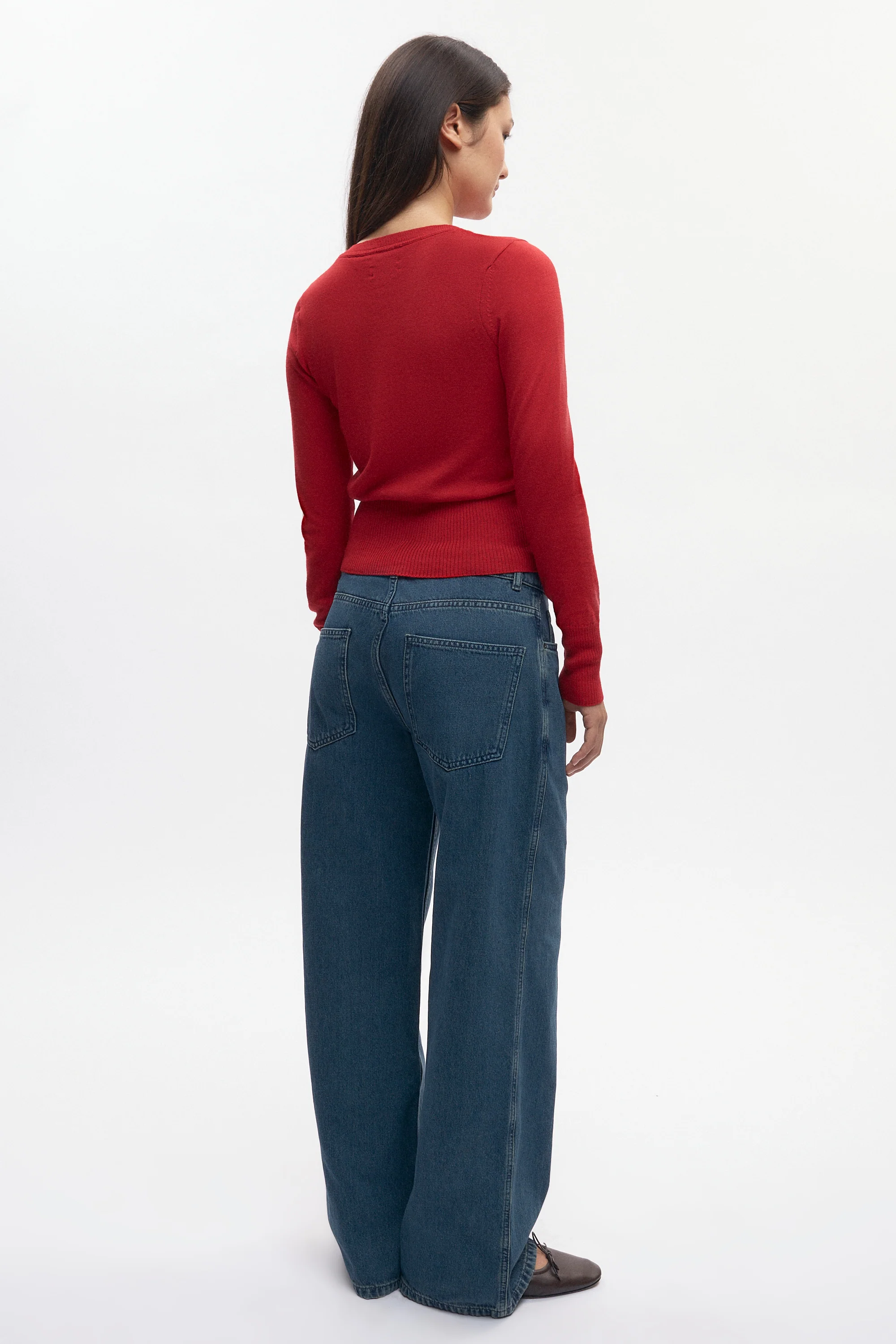 Women's Nahla Denim  in Mid Wash - Image 6