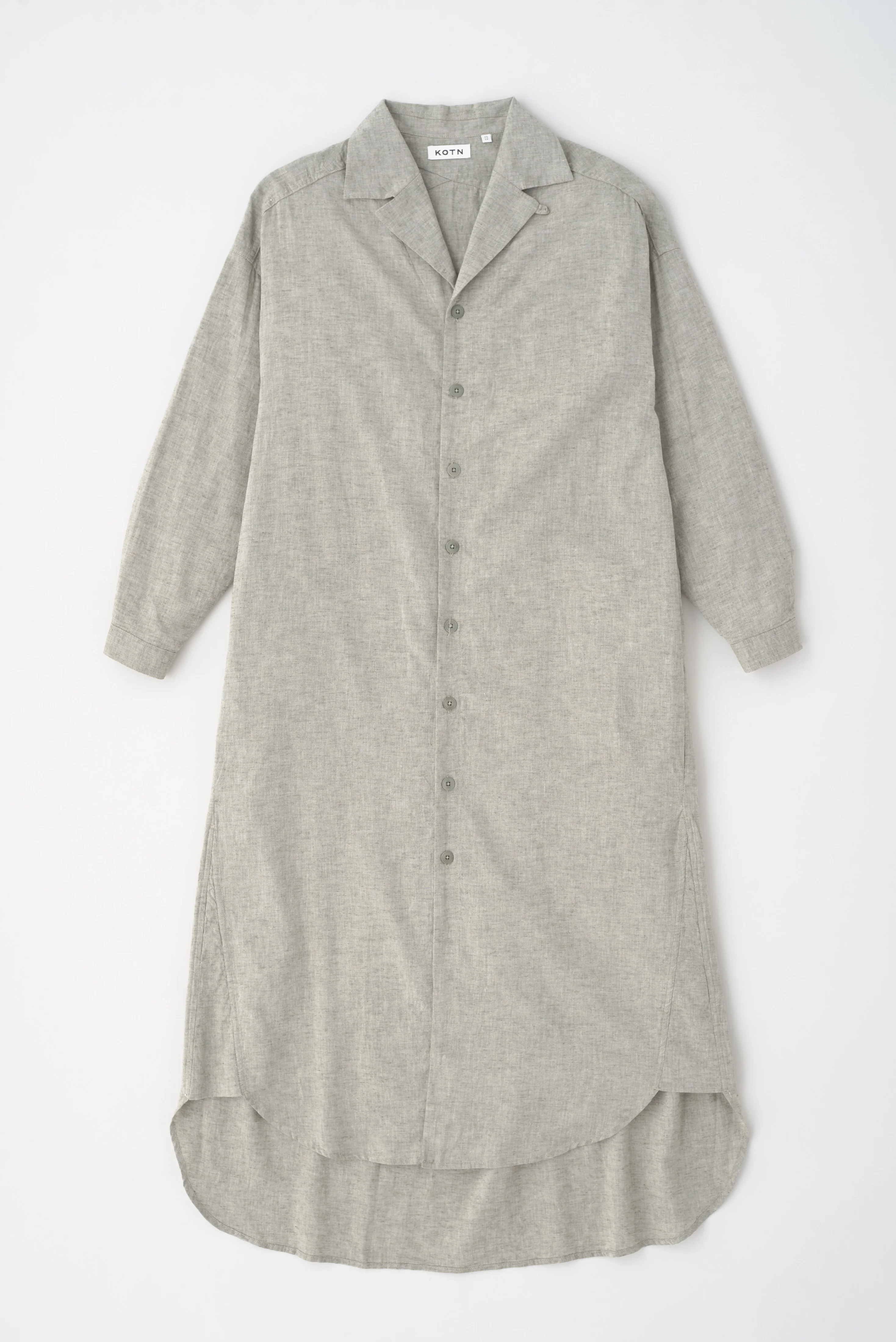 Women's Nawal Dress in Dusty Olive - Image 4