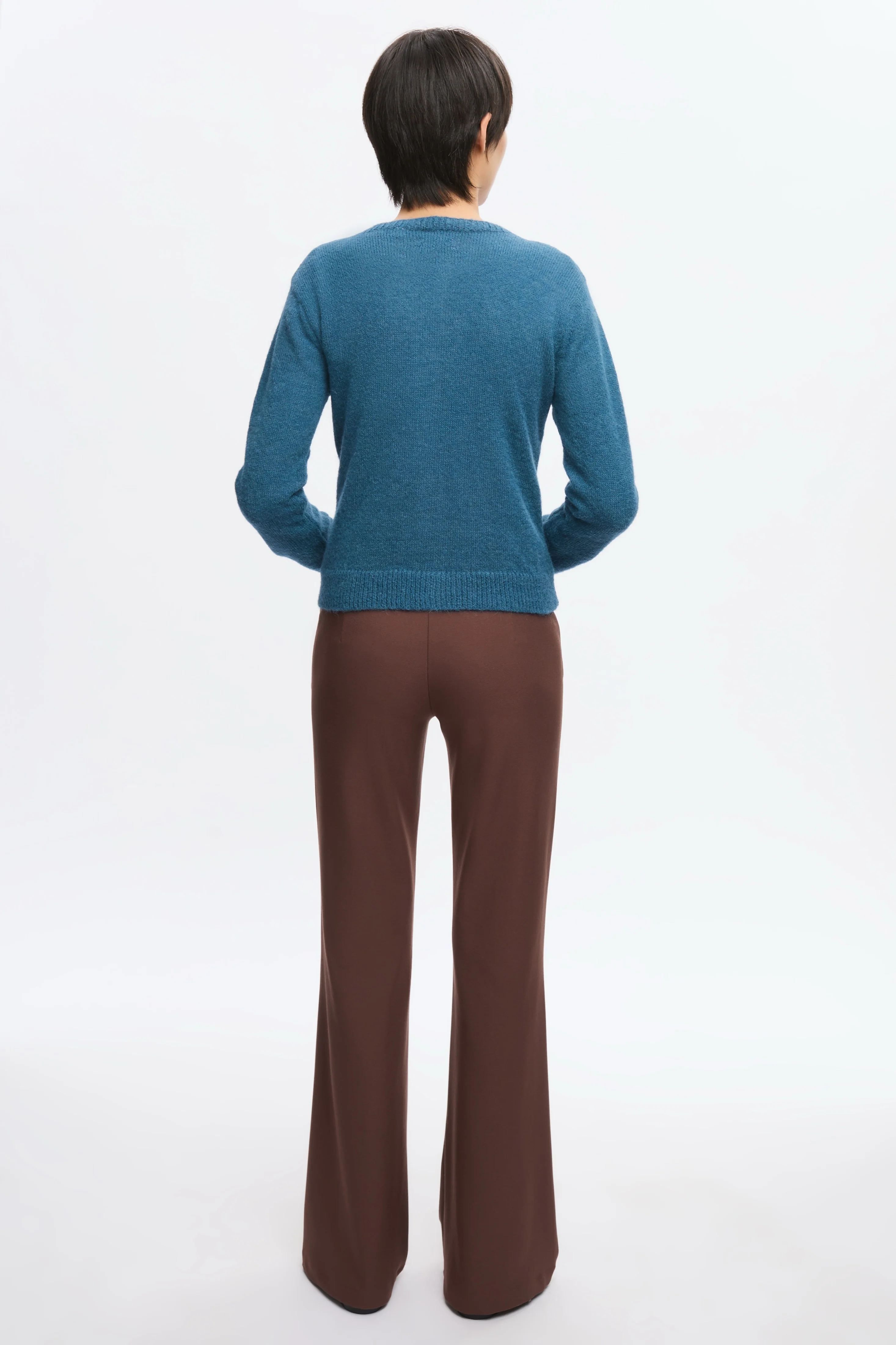 Women's Noor Fuzzy Cardigan in Delta - Image 7