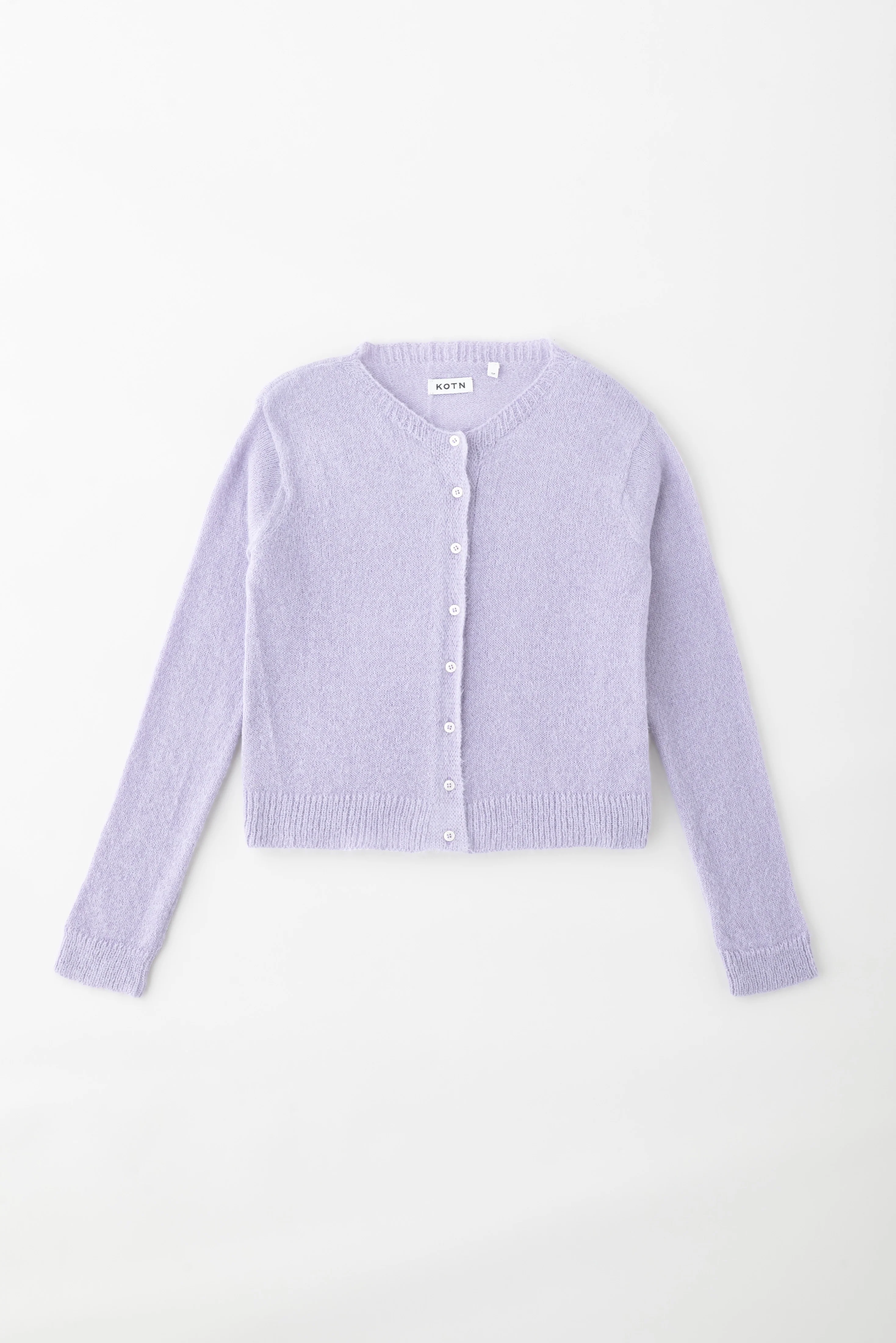 Women's Noor Fuzzy Cardigan in Mauve - Image 7
