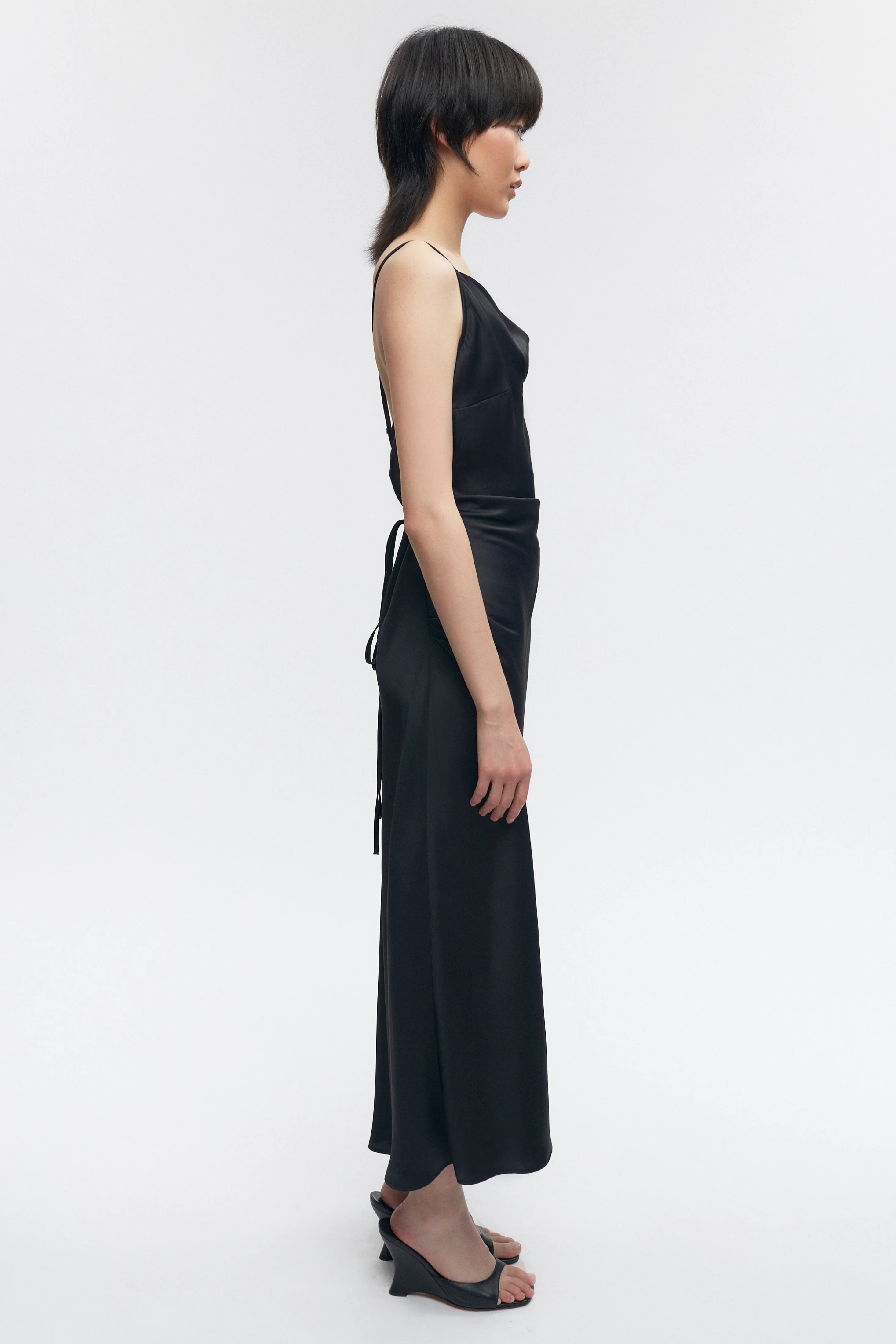 Women's Osiris Dress in Black - Image 3