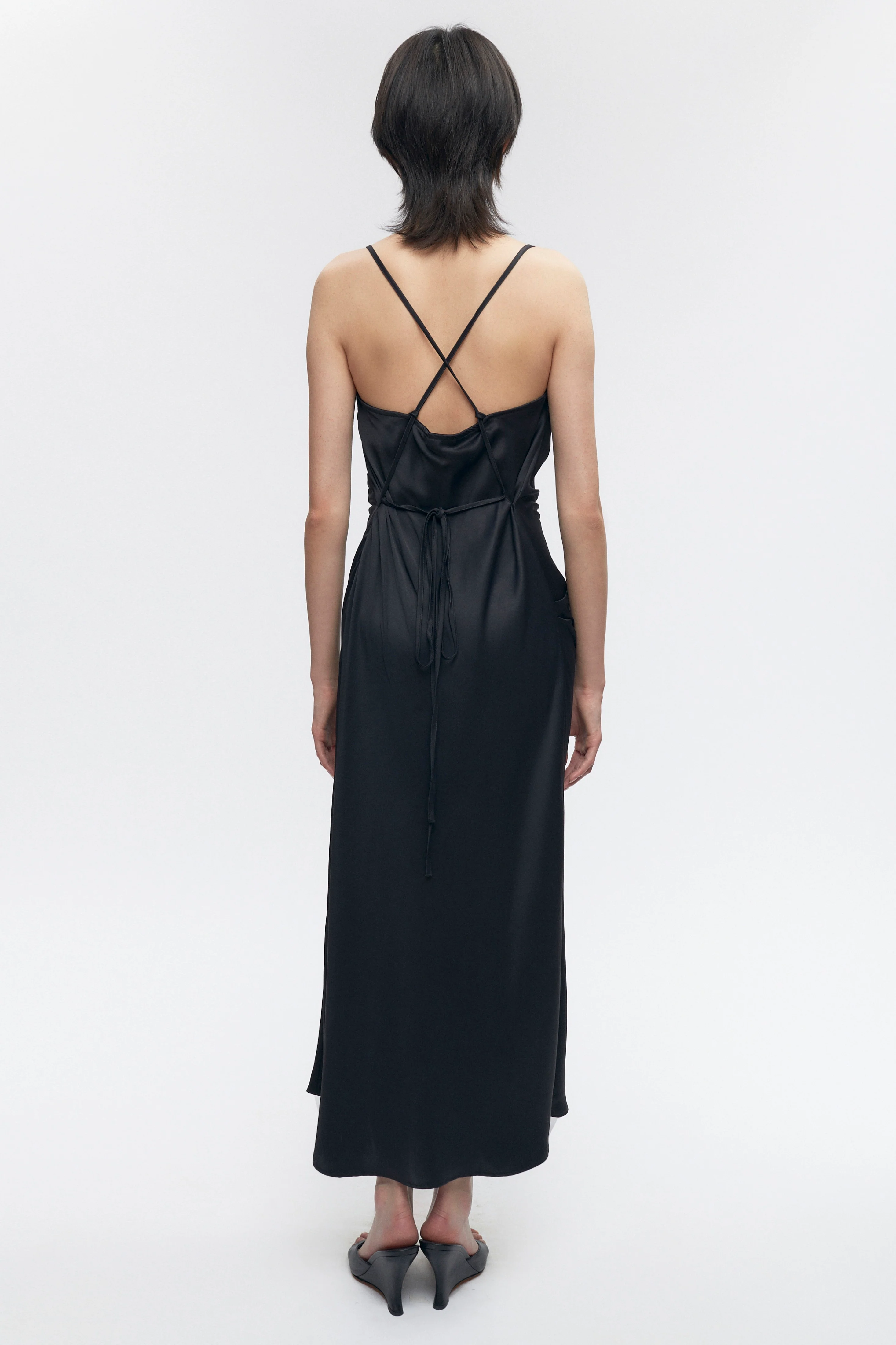 Women's Osiris Dress in Black - Image 4