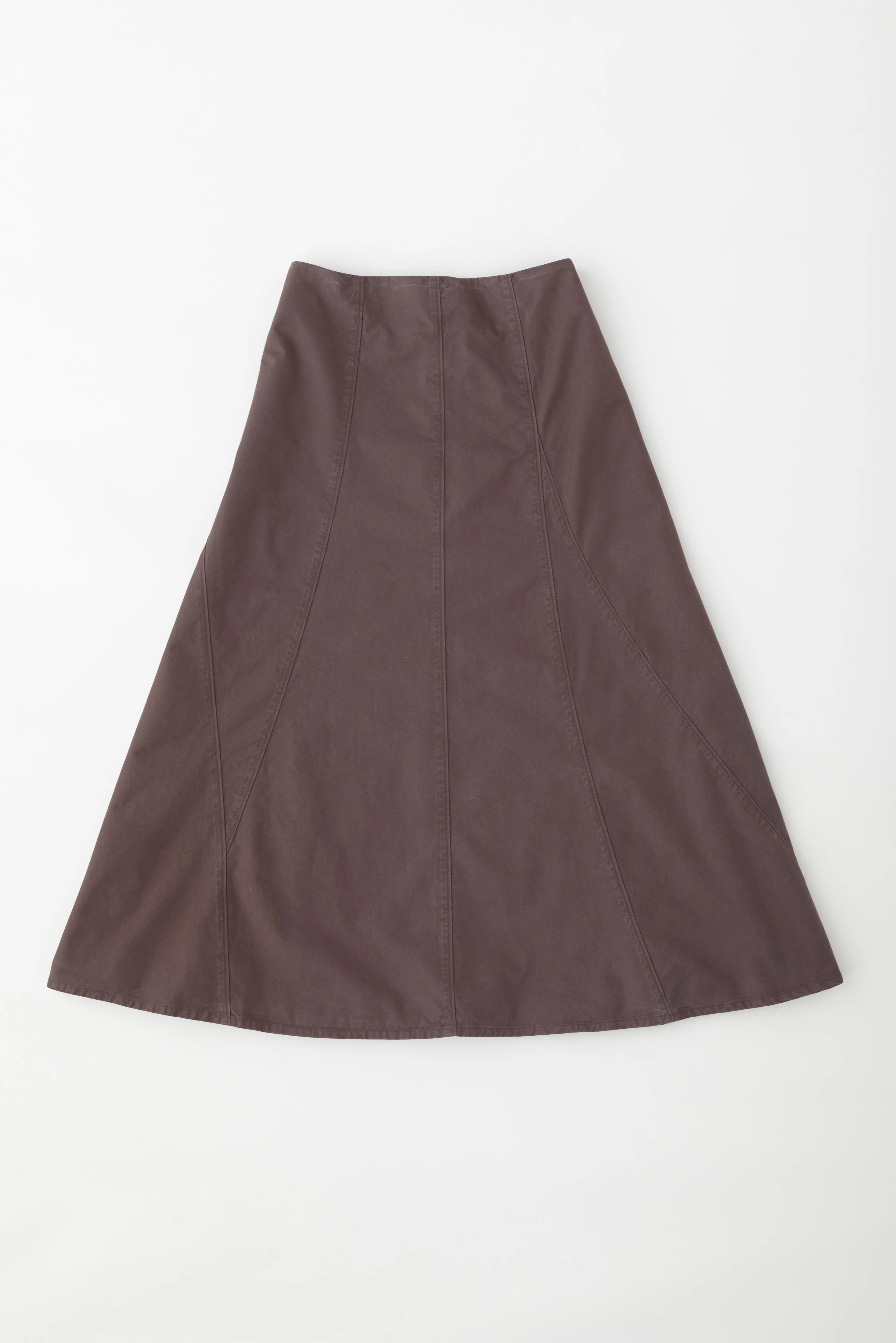 Women's Paper Touch Skirt in Coffee Bean - Image 7