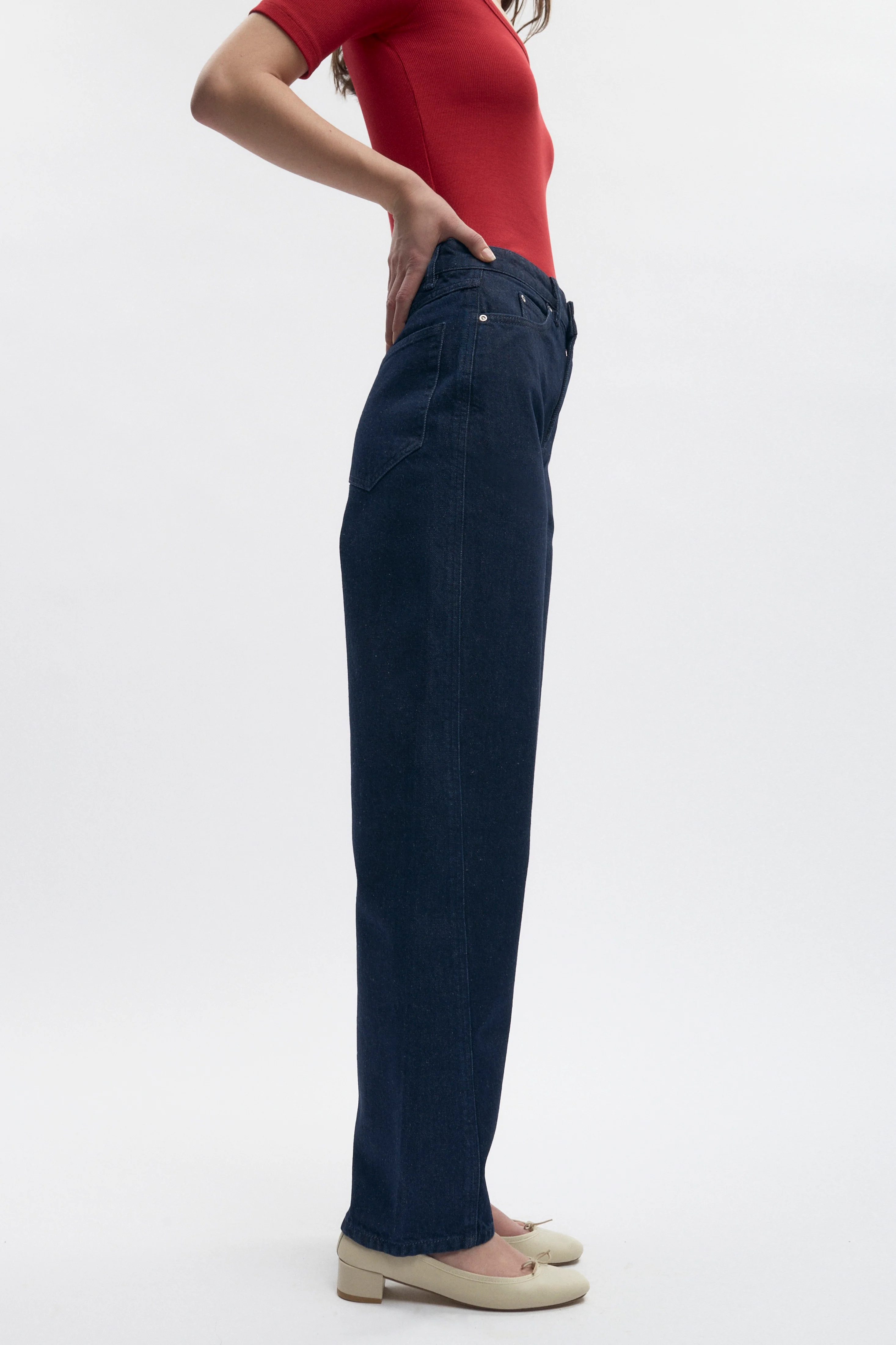 Women's Philae Denim in Rinse - Image 4