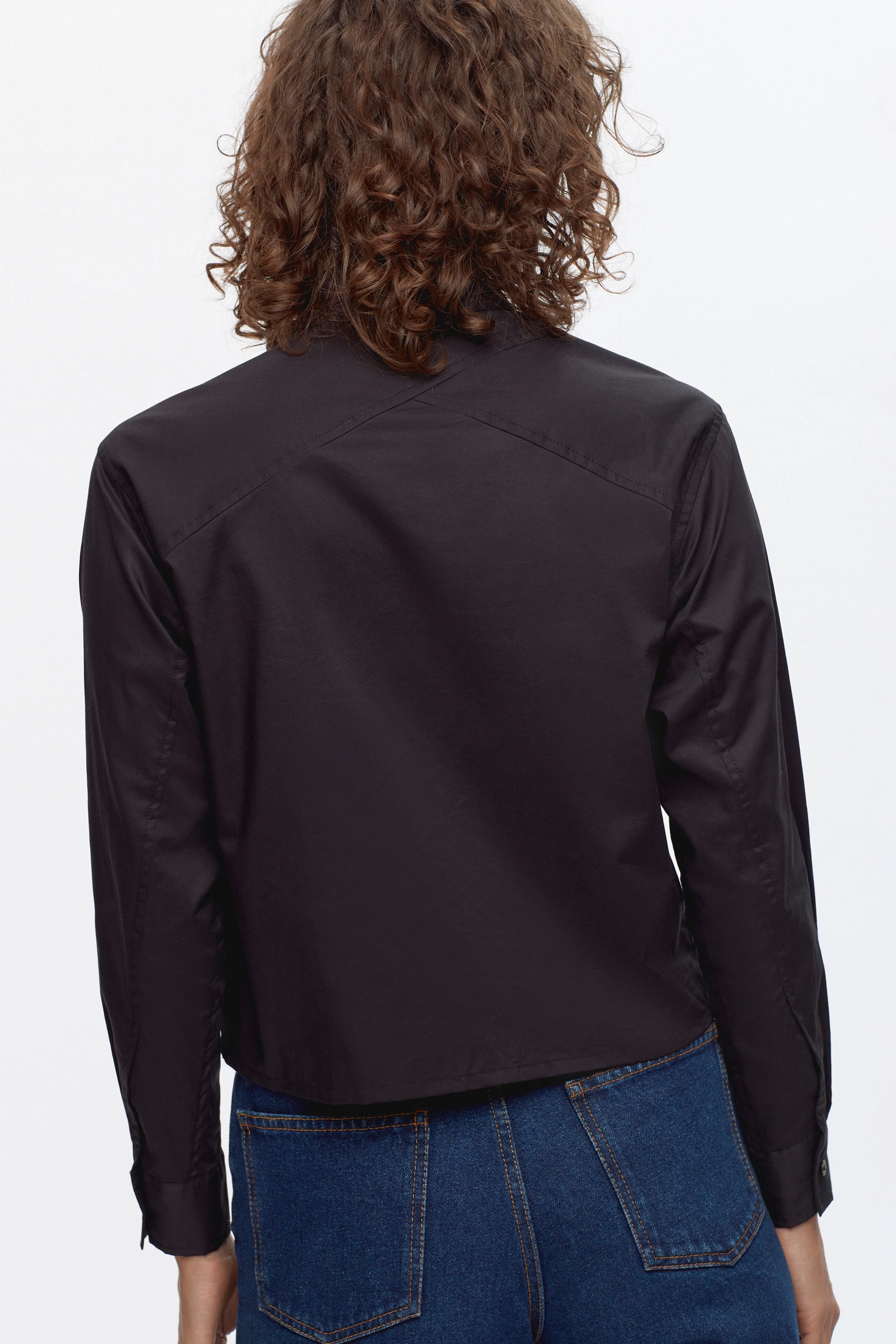 Women's Soad Shirt in AW24-215/Black - Image 3
