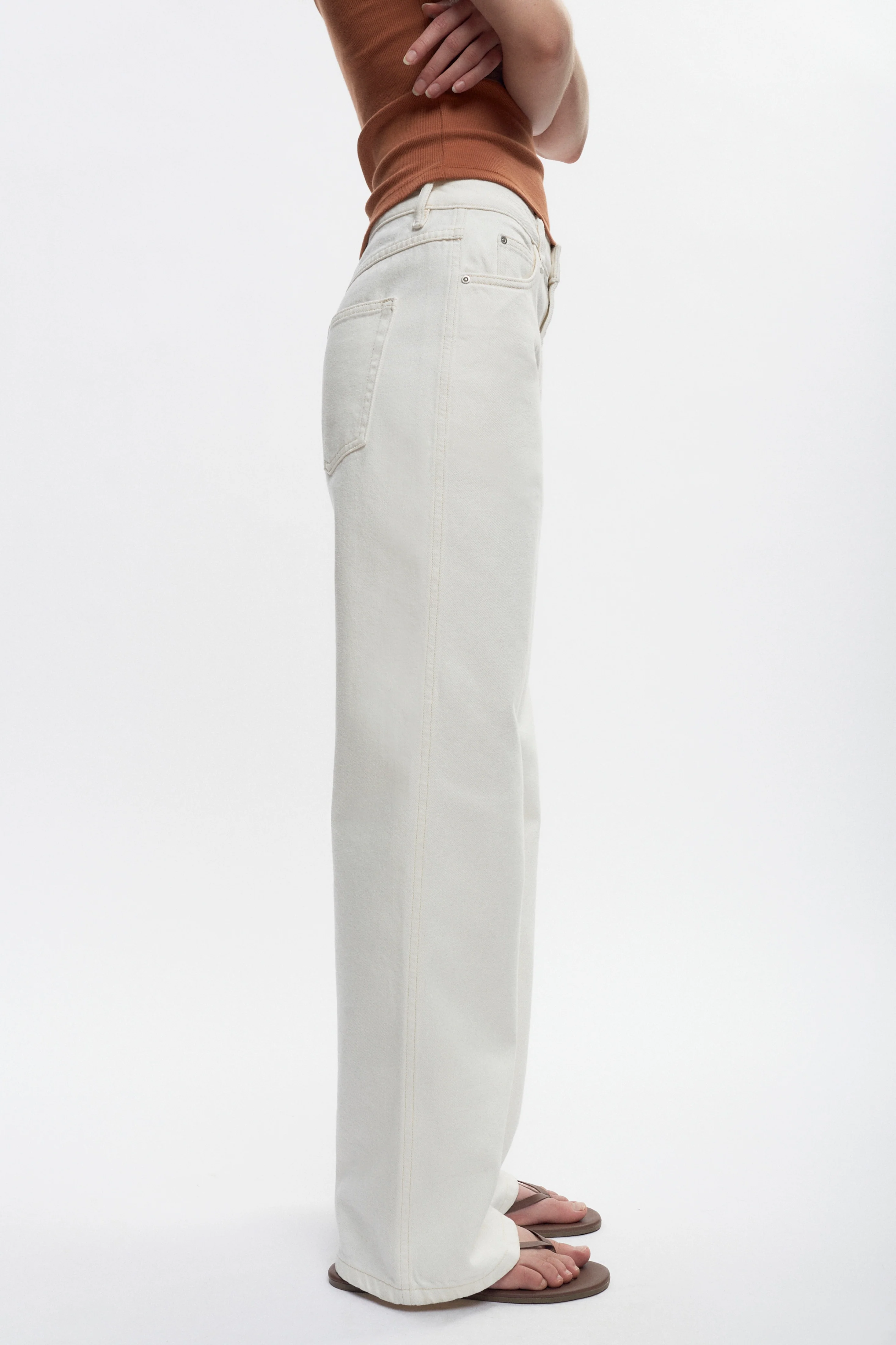 Women's Taba Denim in Natural - Image 3