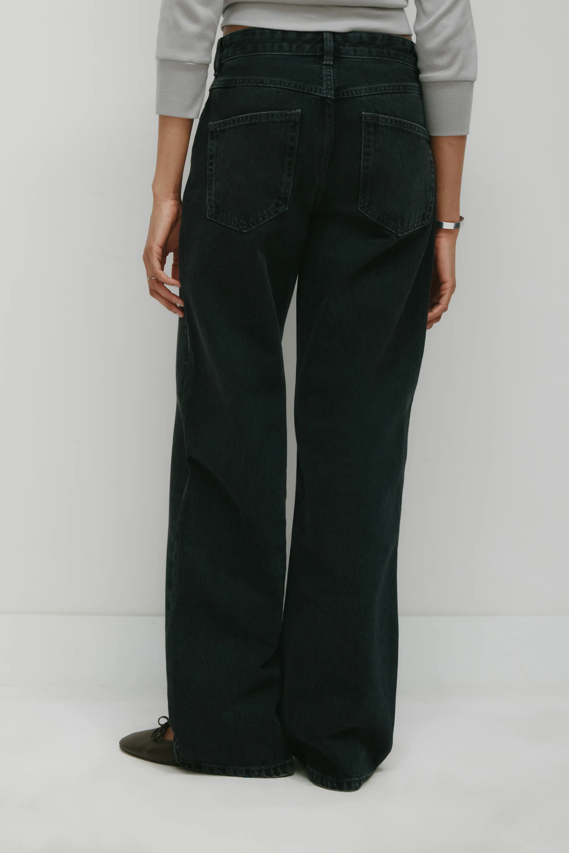 Women's Taba Denim in Vintage Grey - Image 5