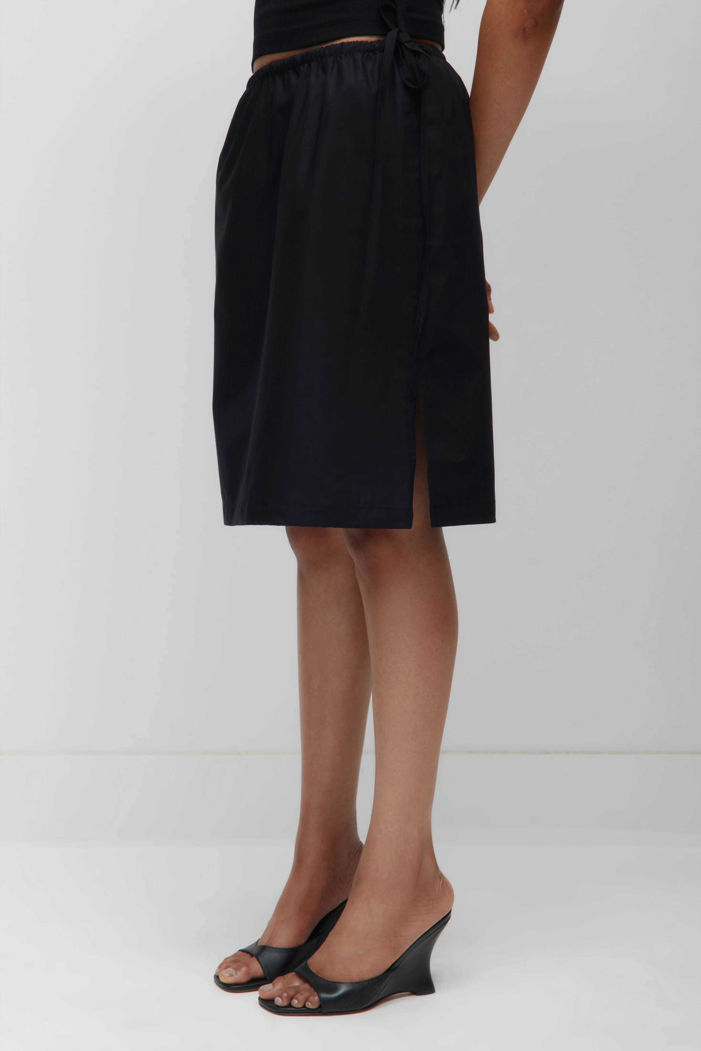 Women's Tala Skirt in Black - Image 3