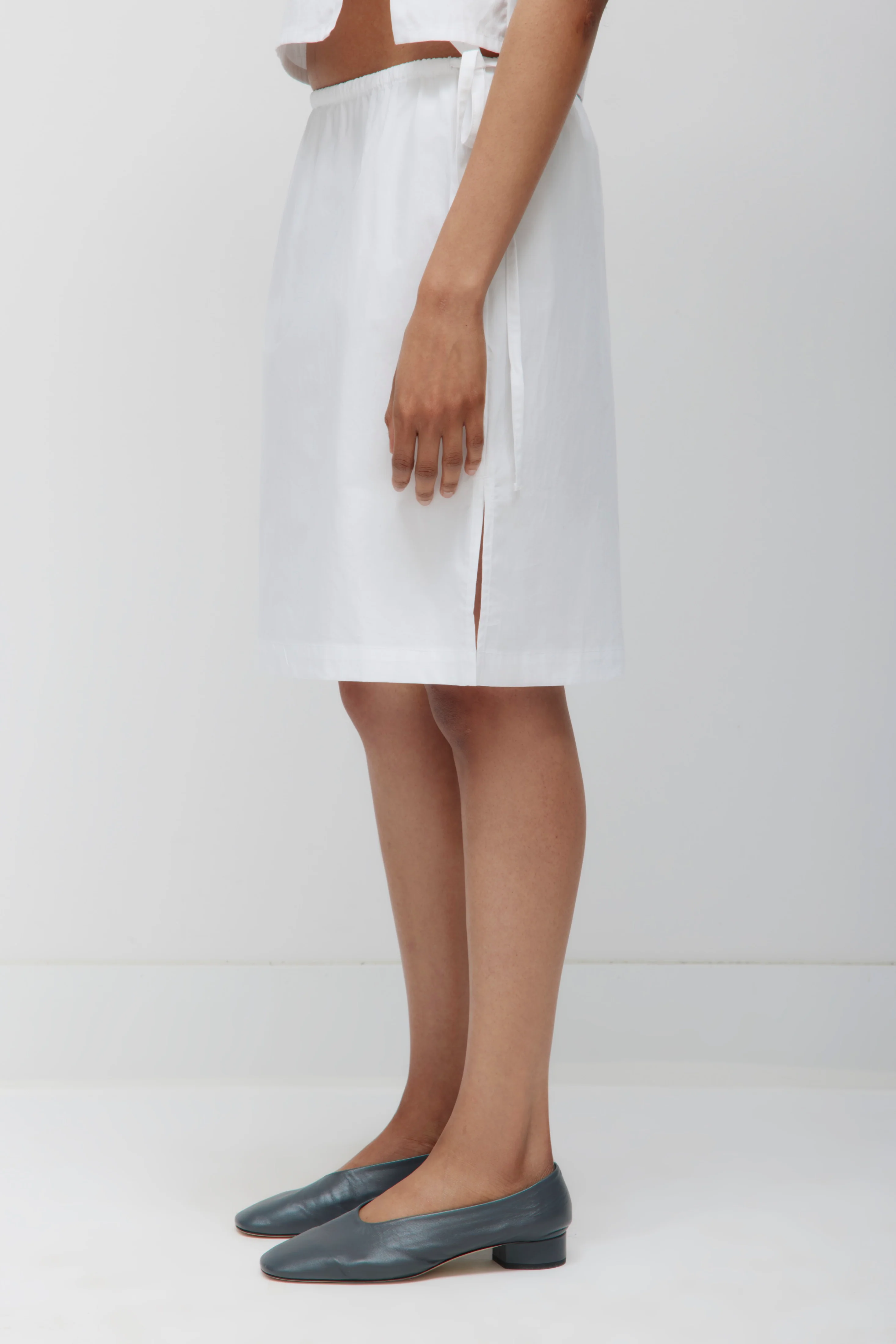 Women's Tala Skirt in White - Image 3