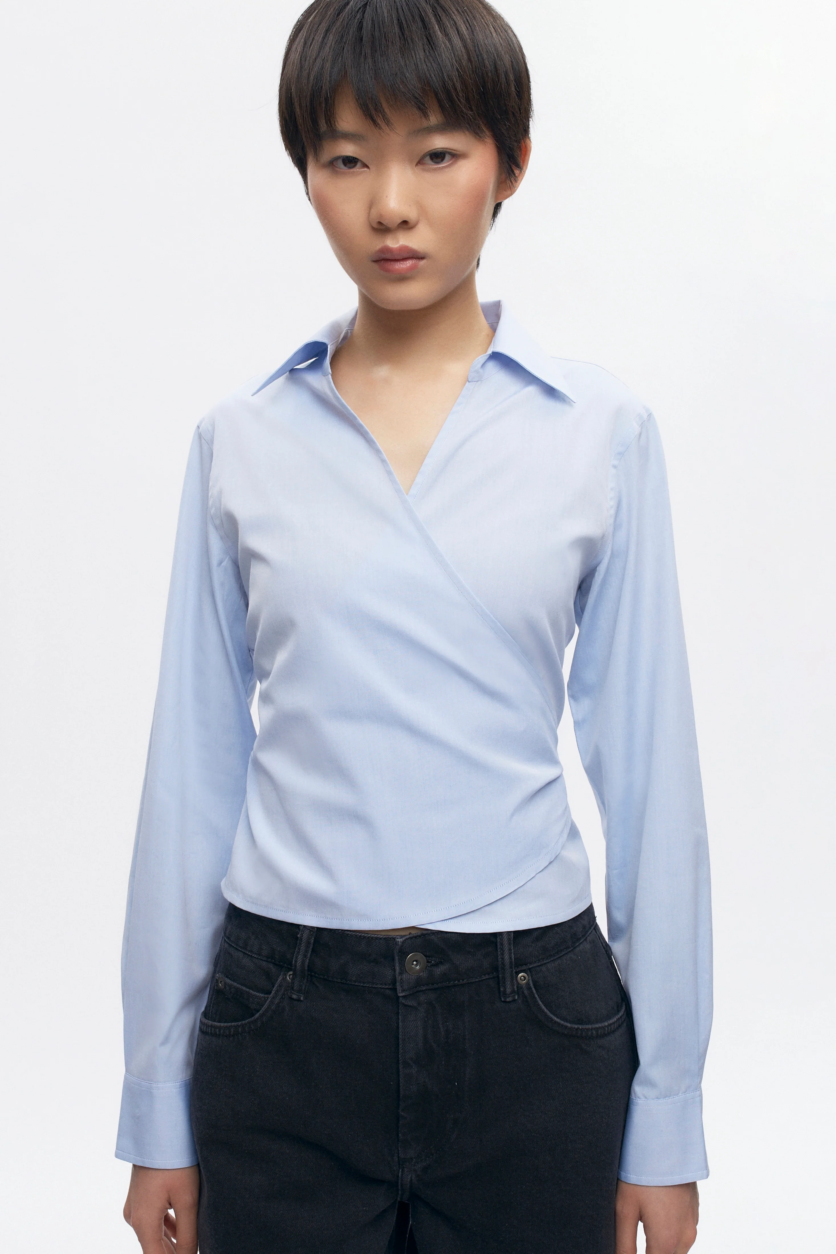 Women's Wrap Shirt in Air