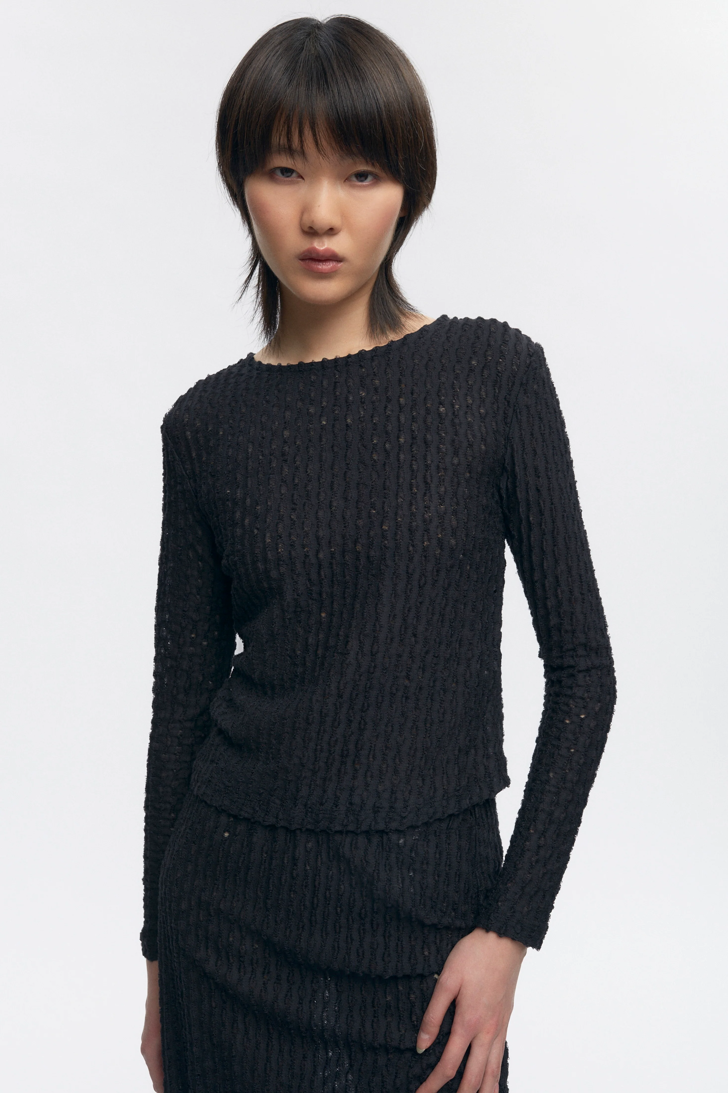 Women's Yasmina Top in Black