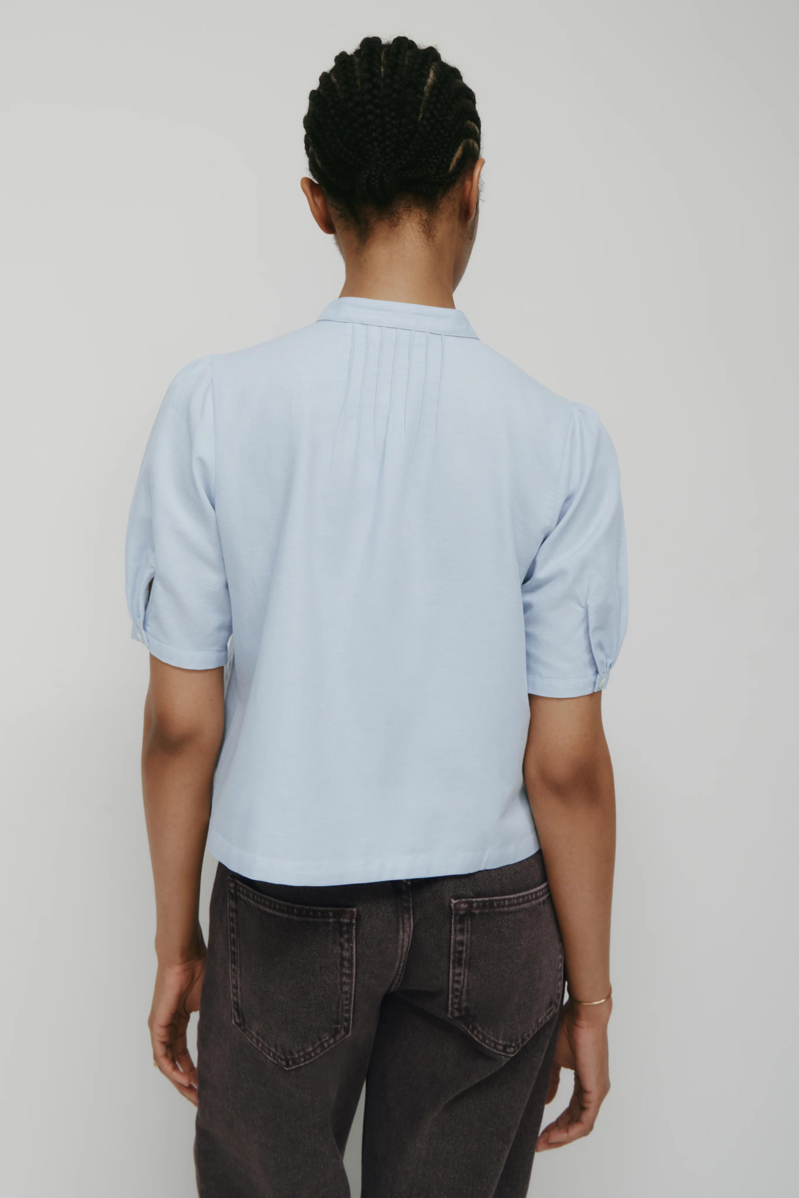Women's Zayna Shirt in Blue Aura - Image 5