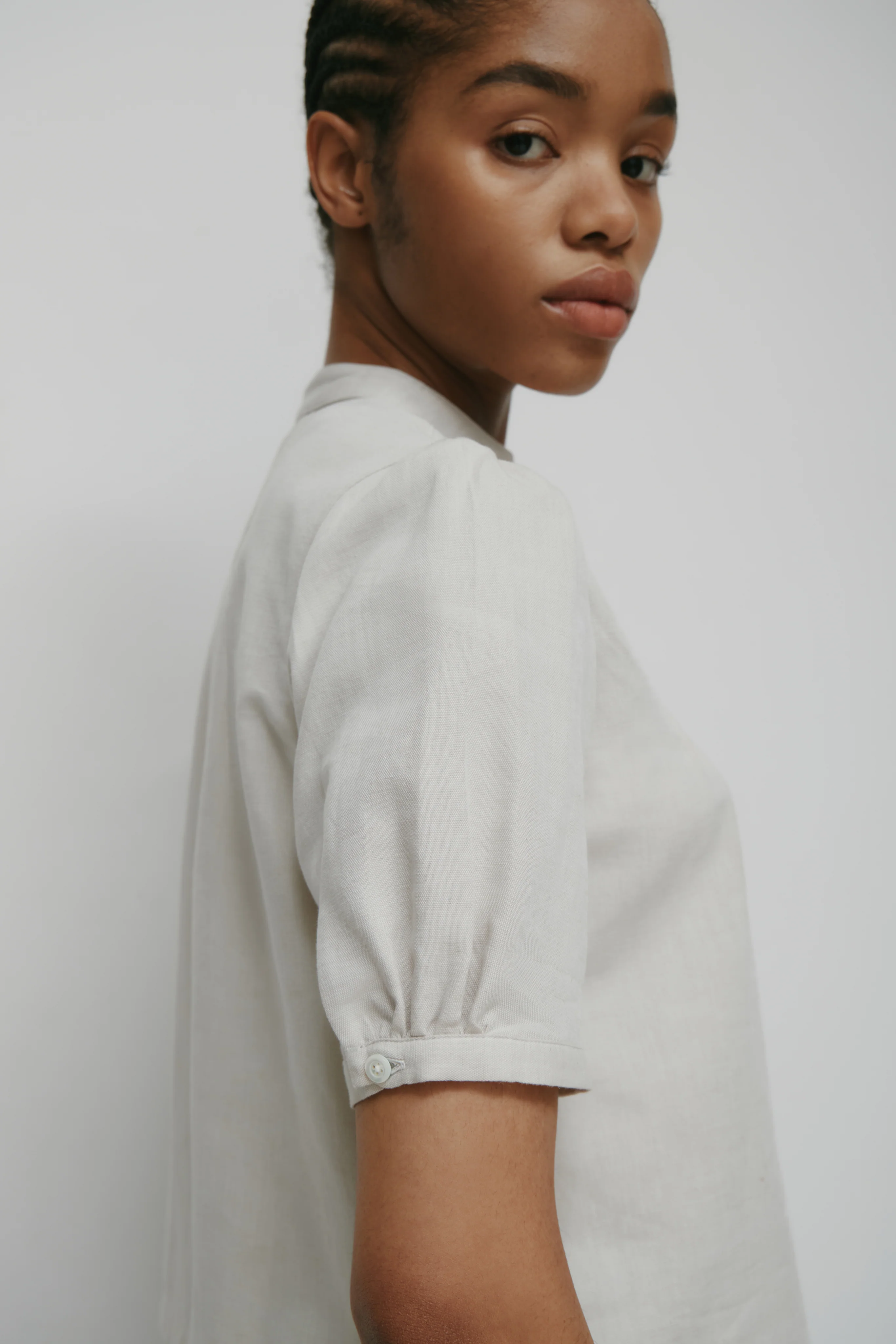 Women's Zayna Shirt in Natural - Image 4